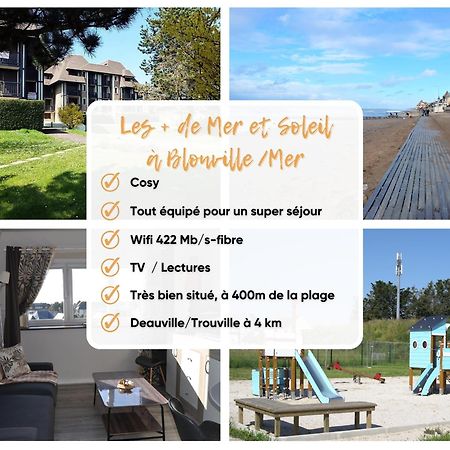 Mer Et Soleil A Blonville Sur Mer/ Deauville Eksteriør bilde