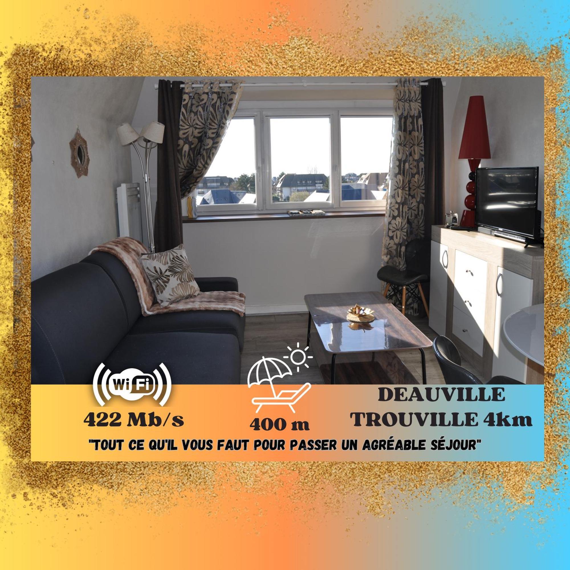 Mer Et Soleil A Blonville Sur Mer/ Deauville Eksteriør bilde